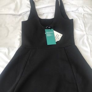 black h&m dress